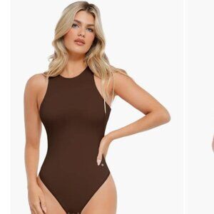 Popilush Shapewear Cloudsense Sleeveless Cutaway Bodysuit NORDSTROM Small